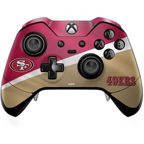 Skinit Decal Gaming Skin Compatible with Xbox One Elite Controller - Officially Licensed NFL San Francisco 49ers Design