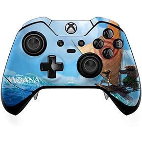 Skinit Decal Gaming Skin Compatible with Xbox One Elite Controller - Officially Licensed Disney Princess Moana Movie Poster Design