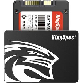 KingSpec 1TB 2.5 SSD SATA III Internal - 550MB/s Read, 520MB/s Write with 3D NAND Flash, for Laptop & Desktop PC Upgrade