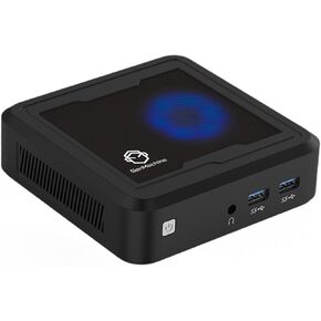 Mini PC R7 2700U - Desktop Computers Up to 3.8GHz 16GB/256GB SSD & M.2 NVME, Gaming PC with Wifi5/BT4.2, Gaming/Office/Design