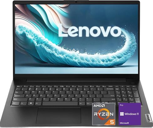 Lenovo V15 Laptop - Special Business Edition - 15.6 FHD - AMD Ryzen 5 7520U (Beats i7-1165G7) - 16GB Memory - 1TB PCIe SSD - Long Battery Life - Military-Grade Durability - Win 11 Pro in Saudi Arabia