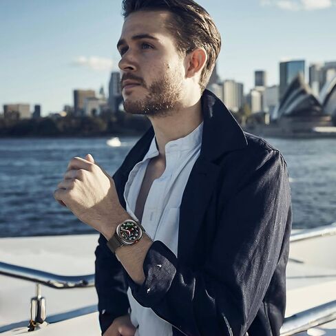 حلقة ميلانز لسيمسونج جالاكسي ووتش نطاقات فائقة 47 مم ، وملفقة على طراز المظلة/مشبك الفولاذ المقاوم للصدأ المغناطيسي شريط الشبكة المعدنية ل Samsung Galaxy Watch 7 in Kuwait