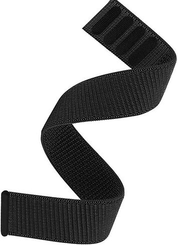 Fenix 8 47mm/Fenix 7/6/5/EPIX Gen 2/ Pro 47mm Watch Bands, 22mm Hook & Loop Quick Dry Nylon Sport Replacement Strap for Garmin Fenix 6 Pro/7 pro/5 Plus/Instinct/Forerunner 935, Black/Green/Grey in Saudi Arabia