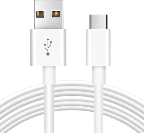 كابل تمديد طاقة بطول 16.4 قدم/5 متر لأي كاميرات أو أجهزة أمنية تدعم USB-C (الهاتف، وحدة تحكم Switch Pro، إلخ)، ملحق شحن USB A إلى USB C وسلك مزامنة البيانات in Kuwait