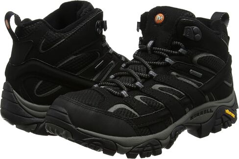 Merrell Femme Moab 2 MID GTX, Black, 10.5 in Saudi Arabia