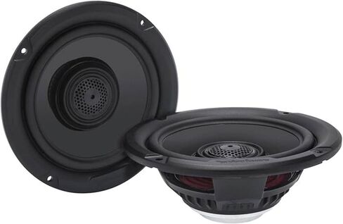 Rockford Fosgate HD14RGSG-STAGE2 Two Speakers & Amplifier Kit for 2014+ Harley-Davidson Road Glide & Street Glide, Black in Saudi Arabia