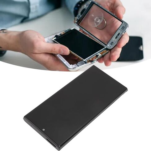 استبدال الشاشة لـ Galaxy Note 20 Ultra N986B N986U N985F 4G 5G ، 6.9 OLED Display Touch Screen Digitizer Assembly مع إطار ، استبدال شاشة الهاتف (أسود) in Kuwait