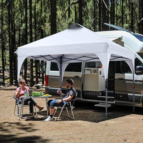 COOSHADE Pop Up Canopy Tent,Easy Setup Instant Sun Protection Beach Shelter,Portable Sports Cool Cabana(Sky Blue) in Kuwait