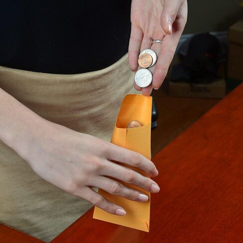 ظرف للعملات المعدنية والأجزاء الصغيرة من Quality Park، رقم 1، غطاء مربع، إغلاق مصقول، 2.25 × 3.5، كرافت بني فاتح، 500/صندوق in Kuwait