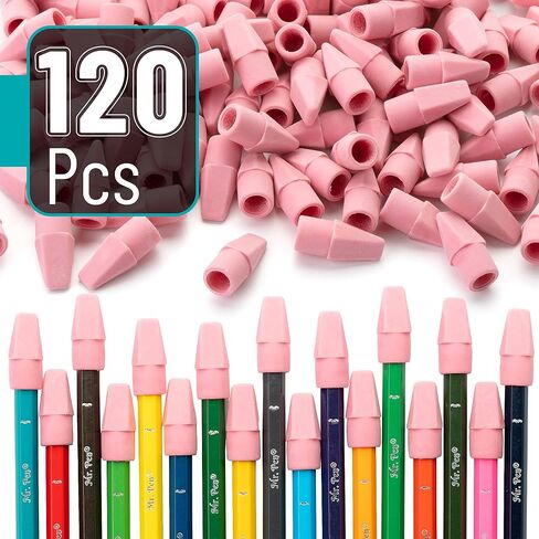السيد Pen- محايات قلم رصاص، 500 حزمة، ألوان نابضة بالحياة، محايات لقلم الرصاص، محايات أعلى قلم رصاص، ممحاة قلم رصاص، ممحاة قلم رصاص، محايات غطاء قلم رصاص، قبعات ممحاة، قمم ممحاة، محايات قلم رصاص علوي in Saudi Arabia
