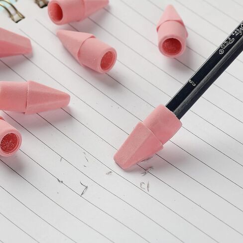 السيد Pen- محايات قلم رصاص، 500 حزمة، ألوان نابضة بالحياة، محايات لقلم الرصاص، محايات أعلى قلم رصاص، ممحاة قلم رصاص، ممحاة قلم رصاص، محايات غطاء قلم رصاص، قبعات ممحاة، قمم ممحاة، محايات قلم رصاص علوي in Saudi Arabia