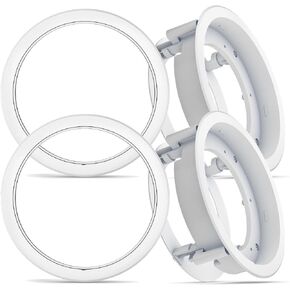 Fusion 2 Pairs MS-FM77KIT 7.7" White Flush Mount Kit