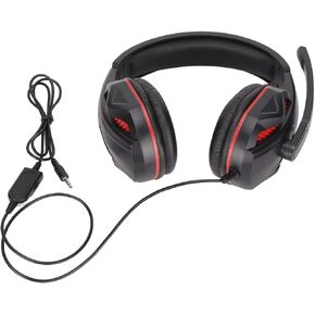 Gaming Headset - Noise Cancelling Over Ear with Mute Function, 40mm Speakers for PS4, PC, Laptop Gaming