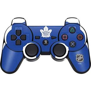 Skinit Decal Gaming Skin for PS3 Dual Shock Wireless Controller - Officially Licensed NHL Toronto Maple Leafs Color Pop Design