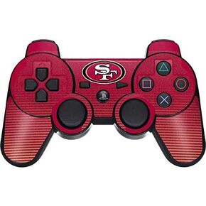 Skinit Decal Gaming Skin Compatible with PS3 Dual Shock Wireless Controller - Officially Licensed NFL San Francisco 49ers Breakaway Design