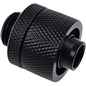 Alphacool 17232 Eiszapfen 16/10mm Compression Fitting G1/4 - deep Black Water Cooling Fittings