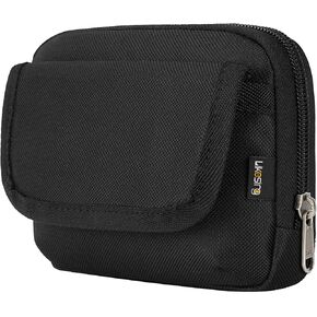 Glove Pouch for Duty Belt, Nylon Flip-top Latex Disposable Glove Holder for Police Law Enforcement Officer Security Firefighter EMS EMT Paramedic First Responders Molle Glove Pouch