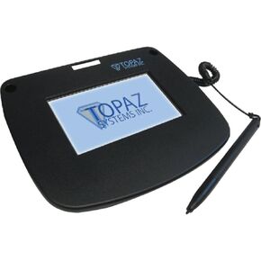 Topaz SigLite Color 4.3 T-LBK43LC-HSB-R Series USB Backlit Signature Capture Pad