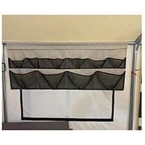 Davis Tent® Hanging Tent Organizer, Multi-Pocket Storage for Camping Gear, Clothes & Accessories, Heavy-Duty Fabric, Easy to Install, Compatible with Canvas Tents & Outdoor Shelters
