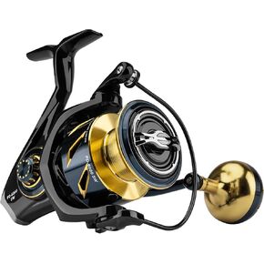 THKFISH Powerful Metal Spinning Fishing Reel, Carbon Fiber 26 LBs Max Drag - 8+1BB Surf Spinning Fish Reel for Saltwater Rell Freshwater Rell 5000/6000