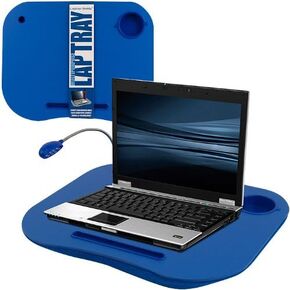 Laptop BuddyT Mobile Work Station - Blue - Includes Light