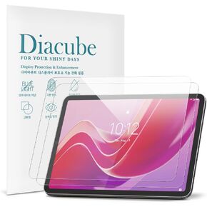 واقي شاشة الحيوانات الأليفة من 2 حزمة مع طلاء زجاجي لـ Lenovo Tab M11/Xiaoxin Pad 2024 11 "، HD Clear ، مضاد للضوء الأزرق [مضاد للخدش]