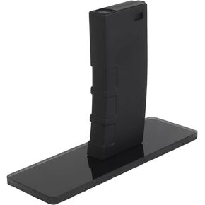 Display Stand AR15/M4 Rifle Rack Pistol Rack Glass Base Mag Mount Rifle Handgun Single Rack AR Stand Holder for Most of Gun Storage and Decoration (AEG Display Stand)