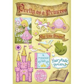 KAREN FOSTER 10942 Design Acid and Lignin Free Scrapbooking Sticker Sheet, The Prom