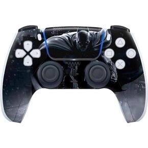 Skinit Decal Gaming Skin Compatible with PS5 Controller - Officially Licensed DC Comics Arkham Origins Deathstroke Design