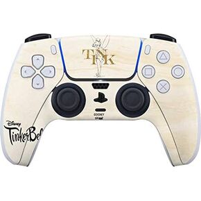 Skinit Decal Gaming Skin Compatible with PS5 Controller - Officially Licensed Disney Tinker Bell Watercolor Fairy Art Design