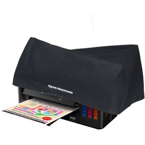 Printer Dust Cover for Canon Pixma MX712 / MX860 / MX870 / MX882 / MX885 / MX892 Printers [Antistatic, Water Resistant, Heavy Duty Fabric, Black] by DigitalDeckCovers