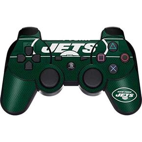 Skinit Skinit Gaming Gaming Skin متوافق مع وحدة التحكم اللاسلكية Dual Frack PS3 - تصميم كتلة منطقة NFL NFL المرخصة رسميًا