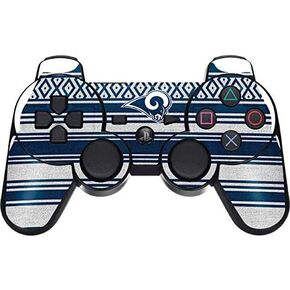 Skinit Decal Gaming Skin Compatible with PS3 Dual Shock Wireless Controller - Officially Licensed NFL Los Angeles Rams Trailblazer Design