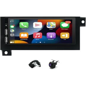 تناسب Chrysler لـ Dodge for Plymouth for Eagle for Jeep Android 13 Radio Radio Zcargel 6.8 بوصة مع Carplay Android Auto GPS Mavigation FM Audio Audio Audio Bluetooth WiFi AHD Camera+Microphone