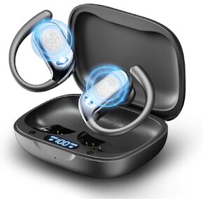 Language Translator Earbuds,AI Real-Time 3-in-1 Translation Earbuds 144 Languages & Accents for APP,OWS Translating Headphone Device for Travel Business Learning, Black