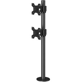 Up and Down Dual Screen Monitor Stand Industrial Multi-Screen Perforated Mechanical arm Computer Display