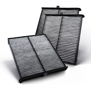 Cabin Air Filter for Buick, Cadillac, Chevy and Saab Models, Fits 13271190, 13271191, 13503675, 13503677, 52420930, 95369731, CF10775, CP775, BE-775B in Kuwait