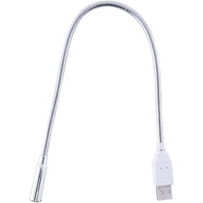 NUOBESTY 4pieces Flexible USB Led Reading Light Bendable Gooseneck Design for Laptops Desktops and Keyboards High Brightness Angle for Night Use