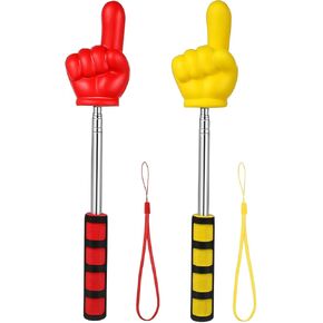 Gatuida 2pcs Pointer Stick for Classroom Teachers Students Extendable Finger Pointer Stick Classroom Essentials