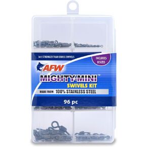 American Fishing Wire Mighty-Mini Stainless Steel Swivel Kit