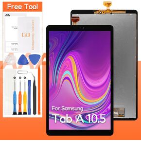 استبدال الشاشة لـ Samsung Galaxy Tab A 10.5 LCD Display SM-T590 SM-T595 Touch Screen Digitizer Assembly ، مع الأدوات