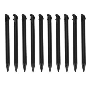 10pcs Portable Touch Screen Pen for New 3DS XL, Feel Smooth and Delicate, Easy to Carry(Black)