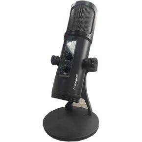 Condensr Microphone Gaming USB Microphone for PC PS5, Condenser Mic with Quick Mute, RGB Indicator