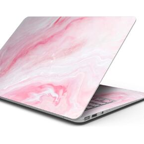 Marbleized Pink Paradise V6 Full-Body Wrap Scratch Resistant Decal Skin-Kit Compatible with MacBook 13" Air M1 (A2337)