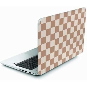 Skinit Decal Laptop Skin Compatible with Envy TouchSmart 15.6in - Officially Licensed Originally Designed Neutral Checkered Design