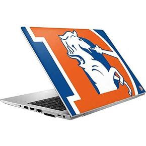 Skinit Laptop Skin متوافق مع HP Elitebook 840 G6 (2019) - تصميم شعار NFL Denver Broncos المرخص رسميًا