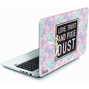 Skinit Skinit Lastop Skin Concervated مع Envy Touchsmart 15.6in - Disney Tinker Bell Love Trust و Pixie Dust Design