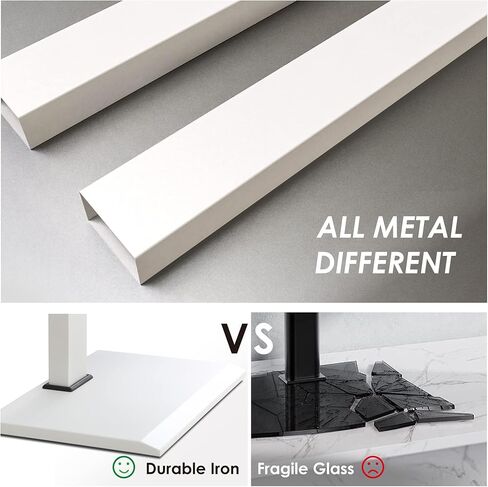 FITUEYES Floor TV Stand with Mount for 32-55 65 Inch TV, Height Adjustable TV Floor Stand with Metal Shelf up to 88lbs, Swivel Tall TV Stand with Study Iron Base for Living Room, Bedroom in Kuwait