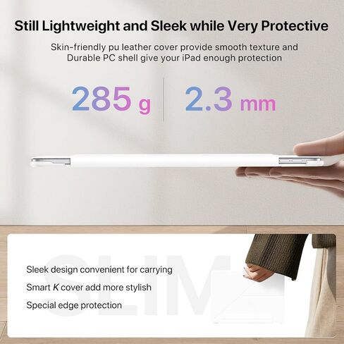 for iPad Pro 13 inch Case M4 2024, Slim Full Edge Protective with Foldable Cover and Hidden Pencil Holder Magnetic Case (Midnight Black, iPad pro 13 inch) in Saudi Arabia