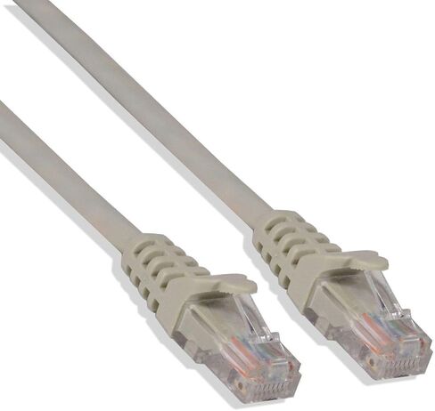 LOGICO Cat-5e UTP Ethernet Network Cable RJ45 LAN Wire Gray 100FT in Saudi Arabia